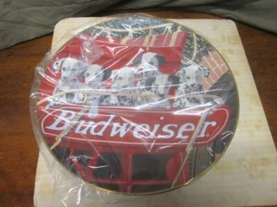 Budweiser Dalmatians Six Pack Man’s Best Friend Collector Plate - New with COA