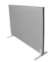 New Acoustic Screen 1800mm x 1800mm Office Divider Partition Noise Reduction Gr