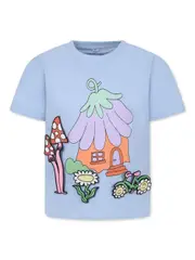 [Stella McCartney Junior] T-shirt Stella McCartney Junior 4A Azzurro