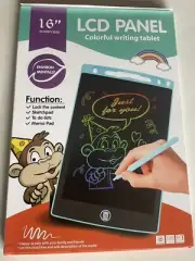 16” LCD Sketch-Pad Tablet w/ Pen Colorful Sketchpad Memo To Do Lists Writing