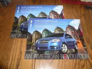 2007 Chevrolet Aveo 4 Door Features Flyer - Double Sided - 2 for 1 Price