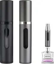 Travel Perfume Bottle Refillable Atomizer - 2-Pack 5ML Perfume Atomiser, Pocket