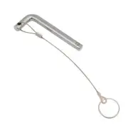 Practical Gym Accessory Weight Stack Pin with Wire Rope for Optimal Safety