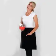 JUS - Plain Canvas Aprons Short Waist