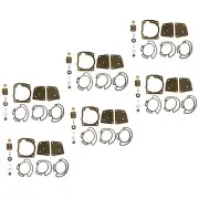 (Pack of 6) Carburetor Repair Kit for 1996 Johnson 115 HP J115GLEDR Boat Engine