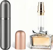 Lammcou Refillable Travel Perfume Atomiser 5ml Portable Empty Perfume Atomiser Bottle, Ideal for Travelling, Perfume Atomiser Mini Travel Bottle (Grey)