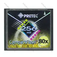 在飛比找蝦皮購物優惠-【記憶卡】原裝希旺 PRETEC CF卡 256M CF25