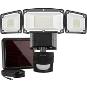 Solar Lights Outdoor, Super Bright 1600LM LED 6000K Solar Motion Sensor Light...