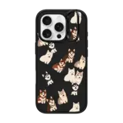 iPhone 16 Pro Impact Ring Stand Case MagSafe Compatible Husky Jumble
