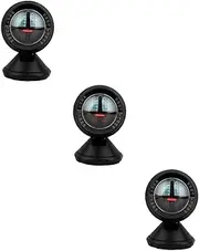 ASAKKURA 3pcs Vehicle Inclinometer Balancer Car Level Indicator Car Inclinometer Tilt Gauge High Sensitivity Easy to Read