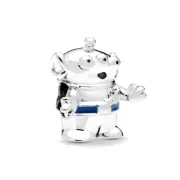 Alien Pixar Toy Story Charm 925 Sterling Silver Charm Bracelet Necklace