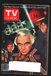 MAG: TV Guide 9/16/1978-Cast of Battlestar Galactica cover by David Byrd-New ...