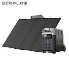 ECOFLOW DELTA Pro 3600Wh Portable Power Station Solar Generator with 400W Panel