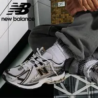 在飛比找PChome24h購物優惠-NEW BALANCE 慢跑鞋 NB 1906R 白銀黑 復