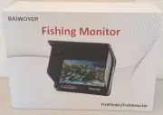 5" IPS Color Monitor IR LED 20M Fish Finder Underwater Fishing Camera 6Kmah USB