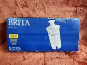 Brita Standard Replacement Filters. 5 Pack. New In Box.