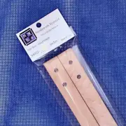 Needlework System 4 Two 7" solid Birch side bars for needlework scroll frame