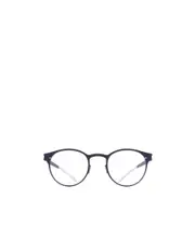 Jonah 084 round-frame glasses 47 Black