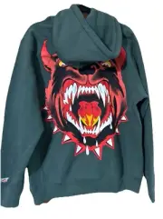 NWT THE HUNDREDS X BACK TO THE FUTURE Mad Dog Pitbul HOVERBOARD HOODIE S RARE