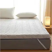 Japanese Futon Mattress Floor Mattress，Foldable Mattress, Thick Folding Sleeping Pad，Non-Slip Quilting Mattress Applicable to Bedroom/Living/Floor Mat/Tent Mat(Gray,180x200cm)