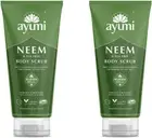Neem & Tea Tree Body Scrub. Vegan, Cruelty-Free, Dermatologically-Tested, 2 X 20