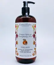 1 Crabtree Evelyn GINGER SPICE EVERYTHING NICE Liquid Hand Soap Wash 16.9 oz