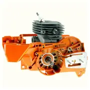 Complete Engine Motor 48mm Cylinder Crank Case Shaft For Husqvarna 365 Chainsaw