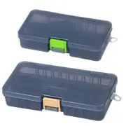 Fishing Tackle Box Fish Lure Storage Trags Organizers Box Transparent