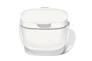 OXO Good Grips Easy Clean Compost Bin 6.62L | White