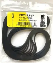 PRB FRY19.6VP Flat Belts 19.6 x .310 x .027", 497.84 x 7.874 x .6858 mm, 10 pack
