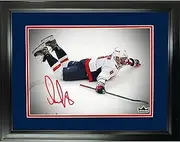 Framed Alexander Alex Ovechkin 895 Career Goals Record Washington Capitals Facsimile Laser Engraved Signature Auto 11"x14"Hockey Photo HOFSM Holo