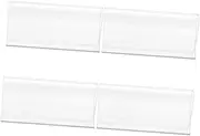 MUELODSIC 4Pcs Roller Blind Grips Curtain Pulls Suitable for Cordless Blinds Easy to Install for Home Office School and More