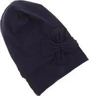 [WESIEVYA] Bow Turban Hat Witch Hat for Women Hair Covers for Women Skull Caps Hijab Caps for Women Fancy Hats Head Cap Hats for Women Fashionable Cute Hats Rave Hat Hijab Hat Polyester
