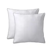 Accessorize Bedroom Collection Deluxe Hotel 2 Pack Euro Pillow