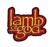 Lamb Of God Patch | American Groove Thrash Death Metal Music Band Logo RY