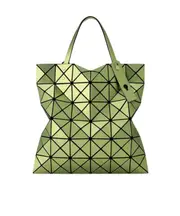 Lucent tote bag One size Light green/light yellow