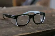 Magid Black Safety Glasses Iconic Design Series Y50BKAFC OSHA Approved