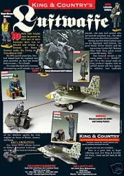 King & Country Leaflet Luftwaffe in Action 2 Pages 2009