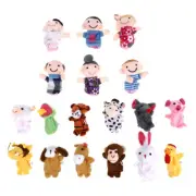 18pcs animal puppets family finger puppets childrens finger puppets