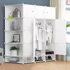 NEW Large Combination Cabinet DYI Storage Cube Closet Cupboard Wardrobe