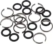 NUOBESTY 12 Sets Impact Wrench Socket Retainer Rings Durable Construction Easy Installation Friction Ring Compatible with Drive Socket Wrench Efficient Replacement