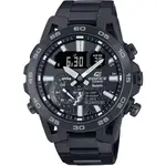 ∣聊聊可議∣CASIO 卡西歐 EDIFICE 方程式賽車 碳纖維藍芽手錶 ECB-40BK-1A