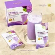 (2 BOX) Luxe Slim Promeal TARO Heart Healthy Meal Diet Drink, 10 Sachets