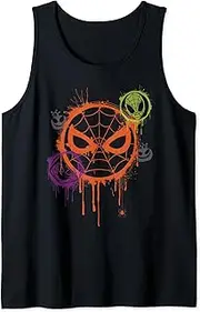 [Marvel] Into The Spider-Verse Paint Splatter Halloween Tank Top