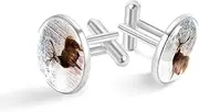 [GIAPB] Cufflinks for Men,Wedding Vintage Personalised Cuff Links