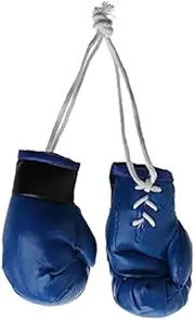 WUURAA Boxing Gloves Pendant Black/Blue/Pink/White/Red Miniature Punching Gloves Mini Boxing Gloves Decorative Jewelry