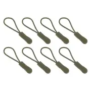 50Pcs Zipper Pulls Replacement Cord Extender, 63.3mm Dark Green