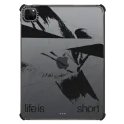 iPad Pro 11-inch (3rd/4th gen) iPad Impact Case Life is Short by Designbysalome