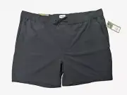 Goodfellow & Co Mens Tech Jogger Shorts XXL Black Polyester/Spandex NWT
