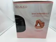 Regalico Just Home Wax Warmer Kit Smooth Beauty Hair Result Leg Face Arms NIB